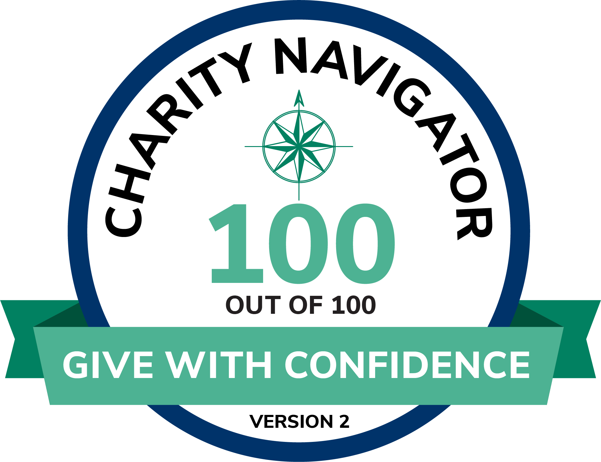 慈善導航員|100分中的100 |充滿信心|版本2